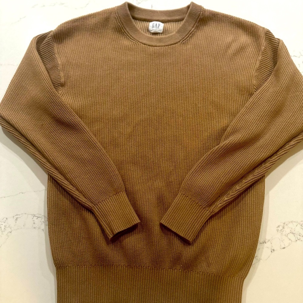 Gap Men’s Ribbed Sweater SZ:XS